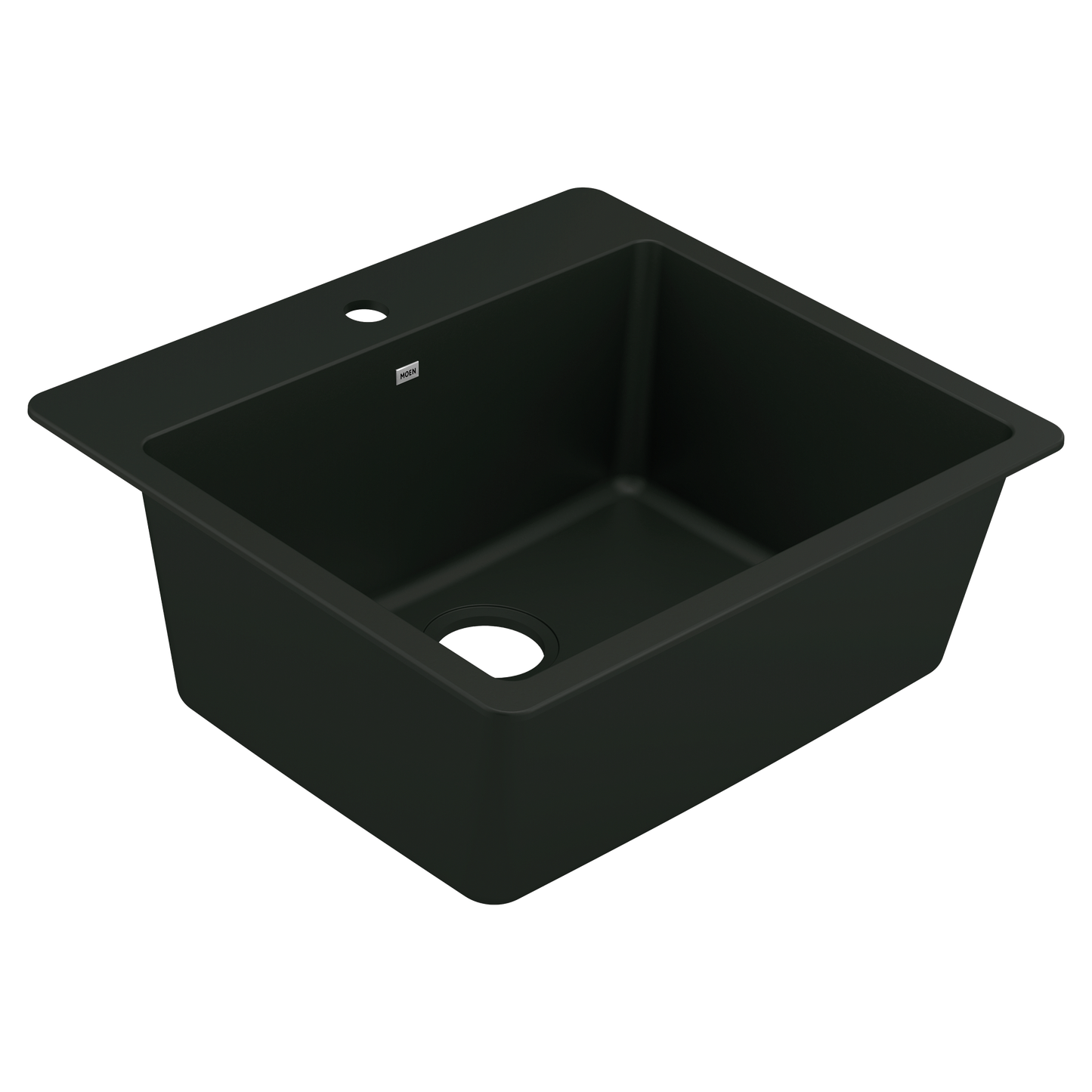 Host 25" Granite Dual Mount Single Bowl Sink