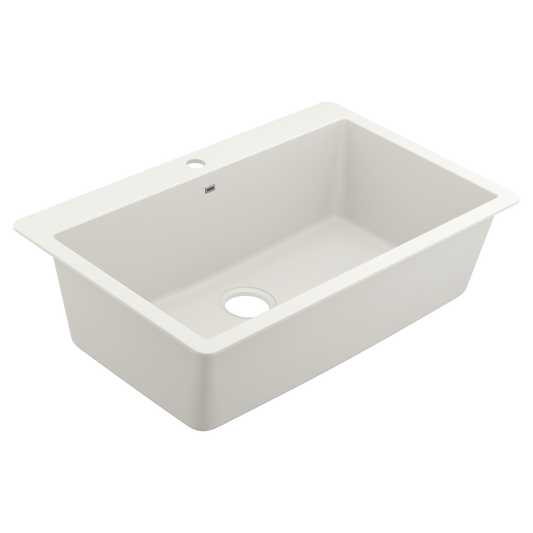 Host 33" Granite Dual Mount Single Bowl Sink