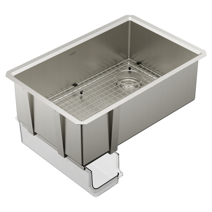 Luxe Chef™ 30” Workstation System Stainless Steel Undermount Single Bowl Sink