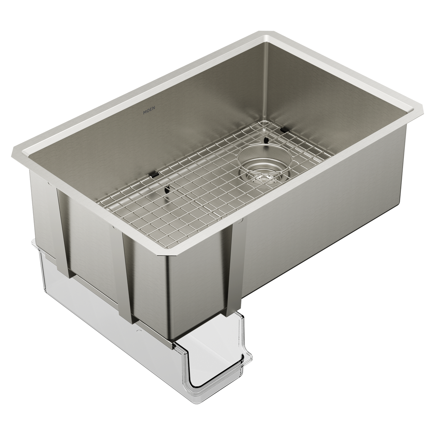 Luxe Chef™ 30” Workstation System Stainless Steel Undermount Single Bowl Sink