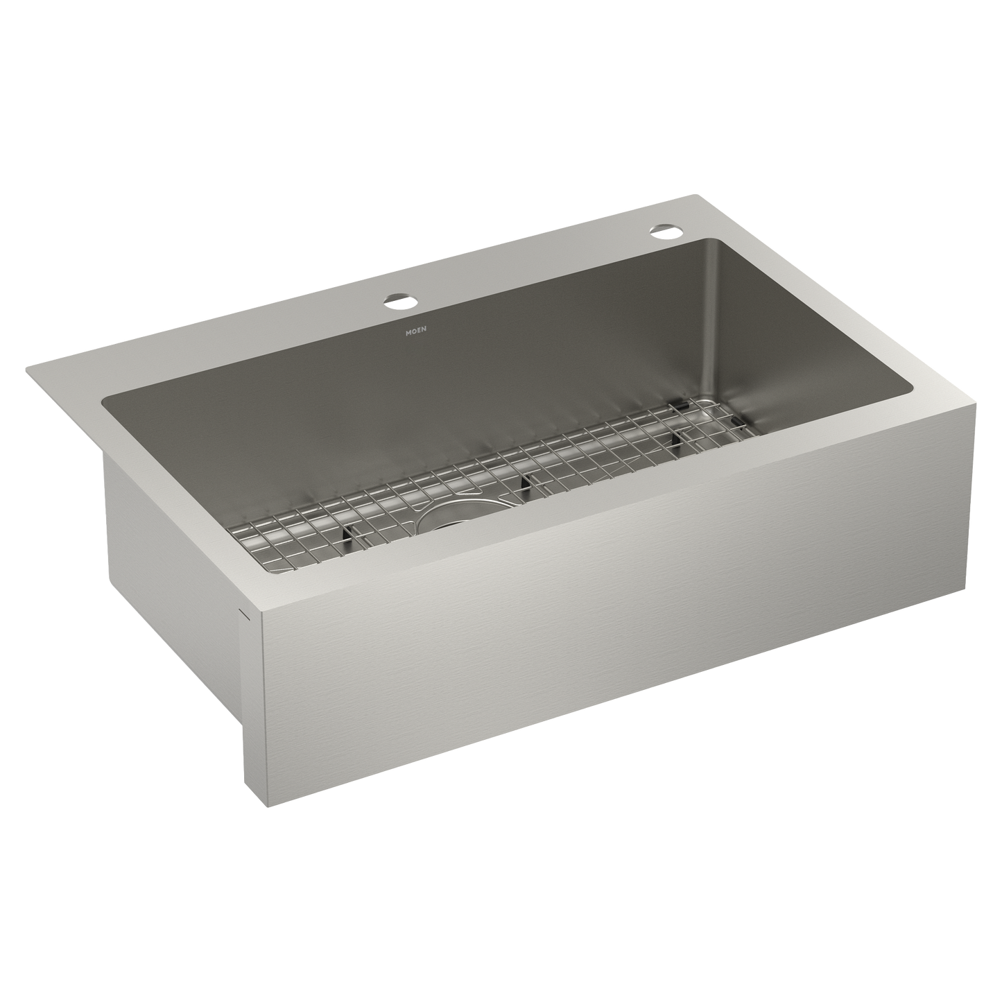 Prep 33" Stainless Steel  Dual Mount Apron Front Single Bowl Sink