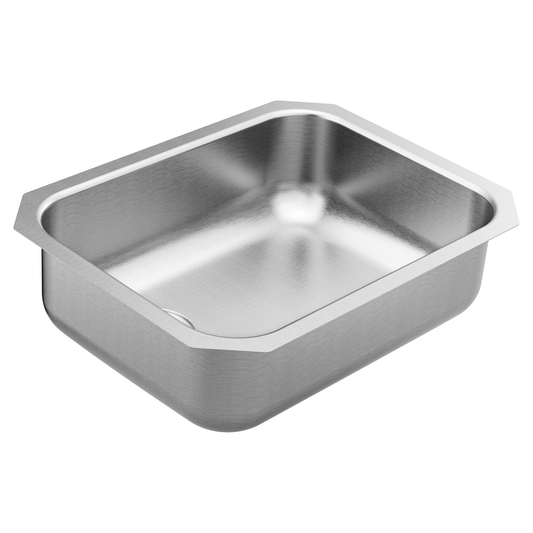 1800 Series 23-1/2" x 18-1/4" stainless steel 18 gauge single bowl sink