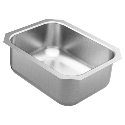 1800 Series 16"x20-1/2" 18 Gauge Single Bowl Sink