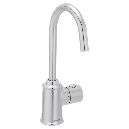 Sip Traditional Chrome one-handle high arc undermount beverage faucet