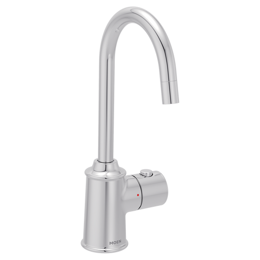 Sip Traditional Chrome one-handle high arc undermount beverage faucet