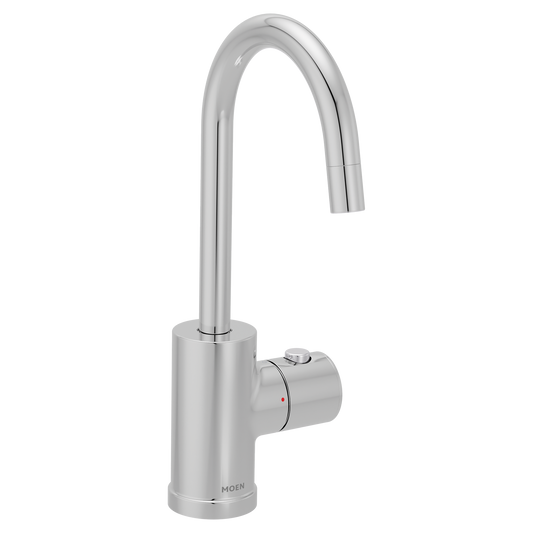 Sip Modern Chrome one-handle high arc undermount beverage faucet