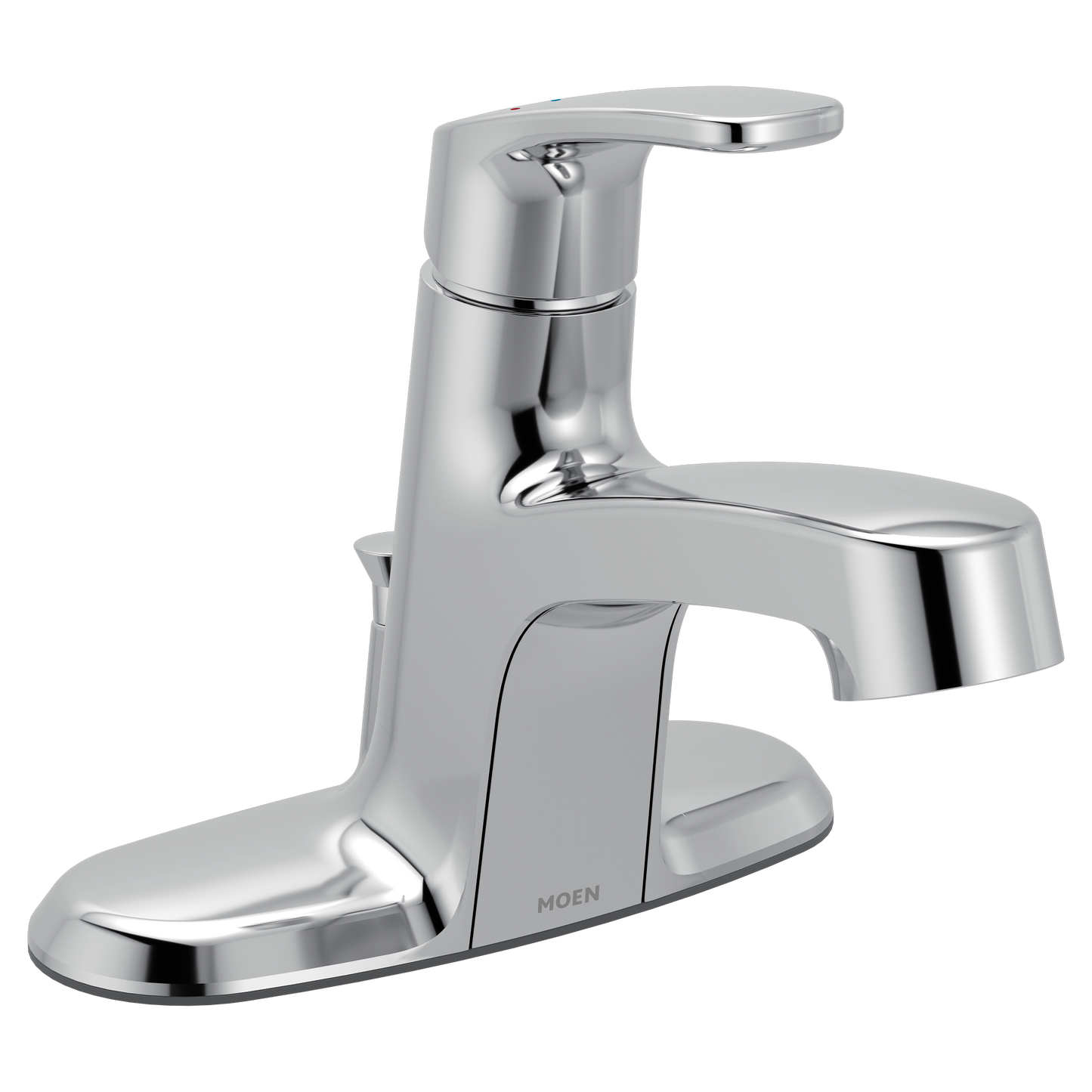 Chateau Chrome two-handle low arc bathroom faucet