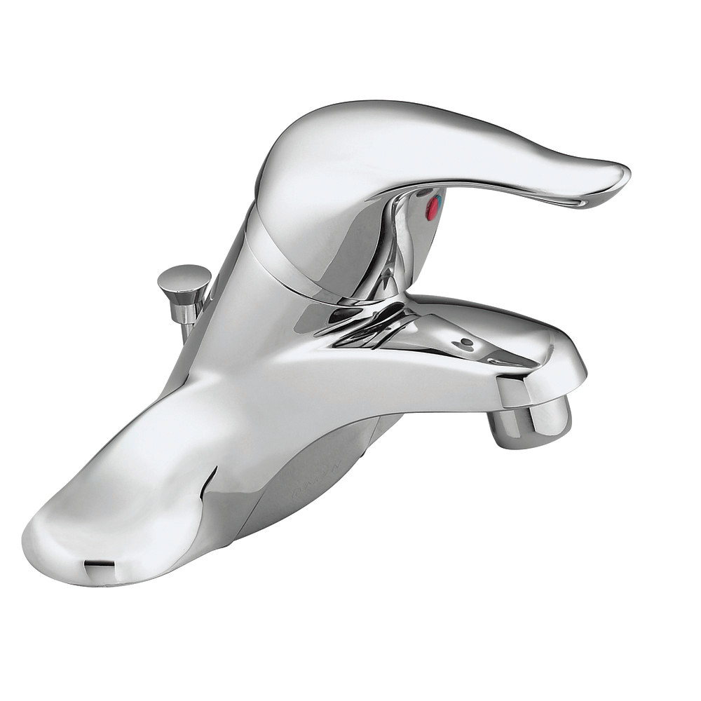 Chateau Chrome one-handle low arc bathroom faucet