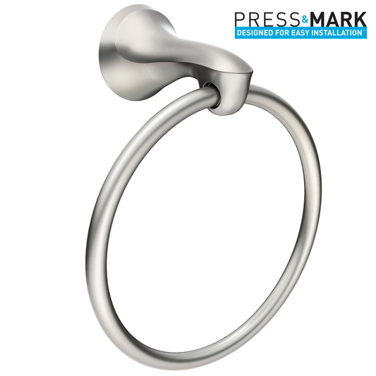 Darcy Chrome Towel Ring