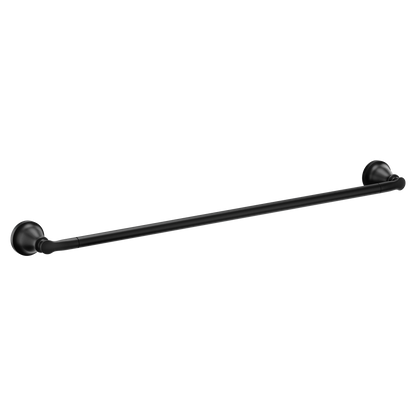 Hilliard Matte black 24" towel bar