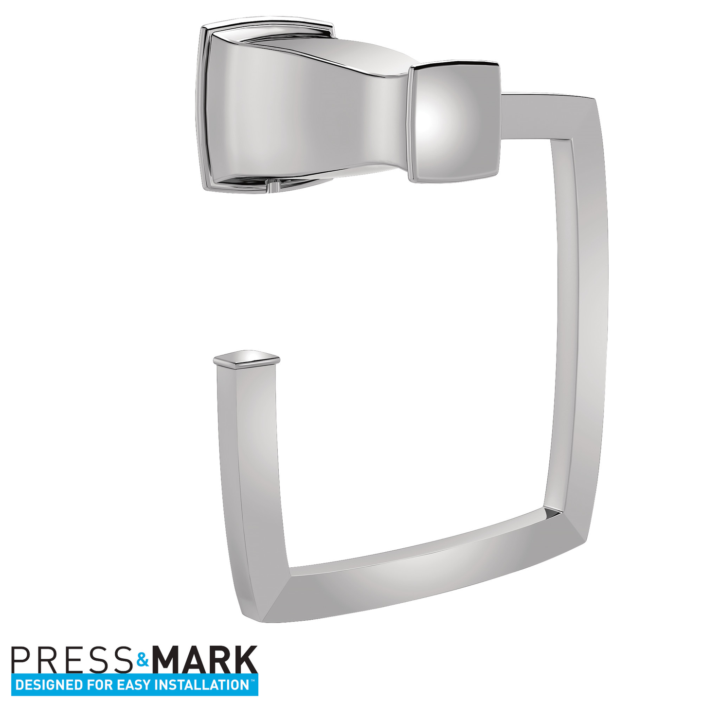 Hensley Chrome Towel Ring