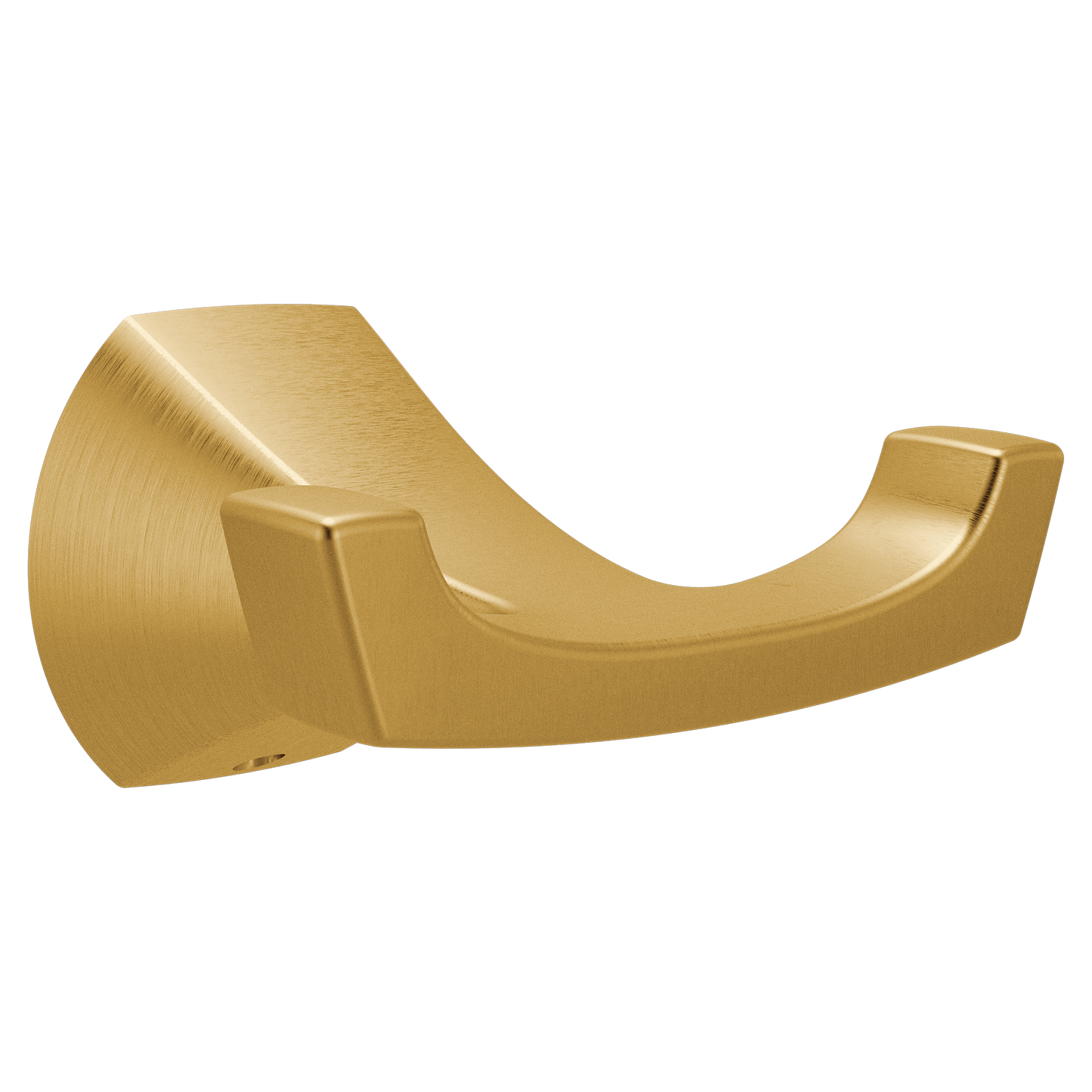 Lindor Brushed gold double robe hook