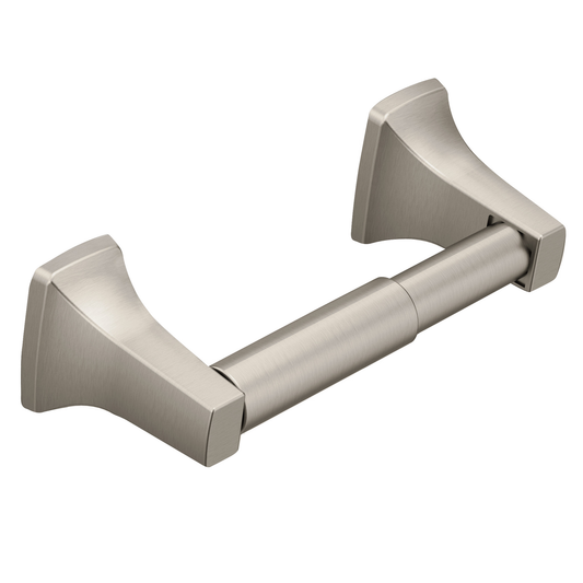 Contemporary Brushed nickel Toilet Paper Holder