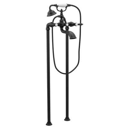 Weymouth Two-Handle Tub Filler including Handheld Shower