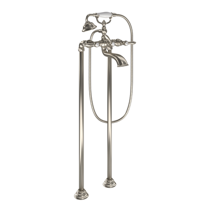 Weymouth Two-Handle Tub Filler including Handheld Shower