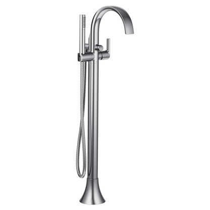 Doux Chrome One-Handle Tub Filler including Handheld Shower