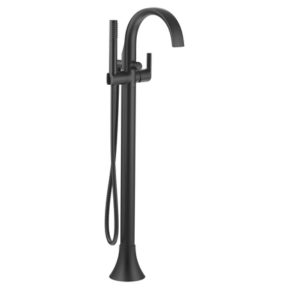 Doux Chrome One-Handle Tub Filler including Handheld Shower