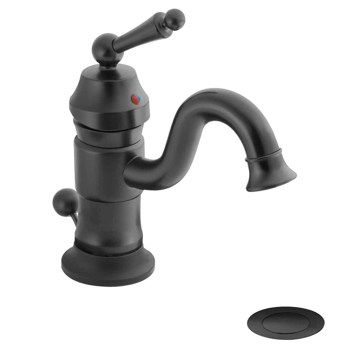 Waterhill Chrome One-Handle High Arc Bathroom Faucet