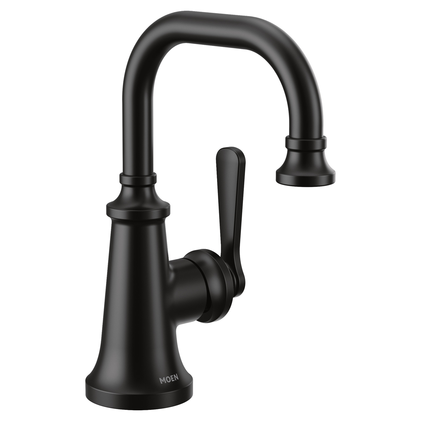 Colinet Chrome one-handle high arc bathroom faucet