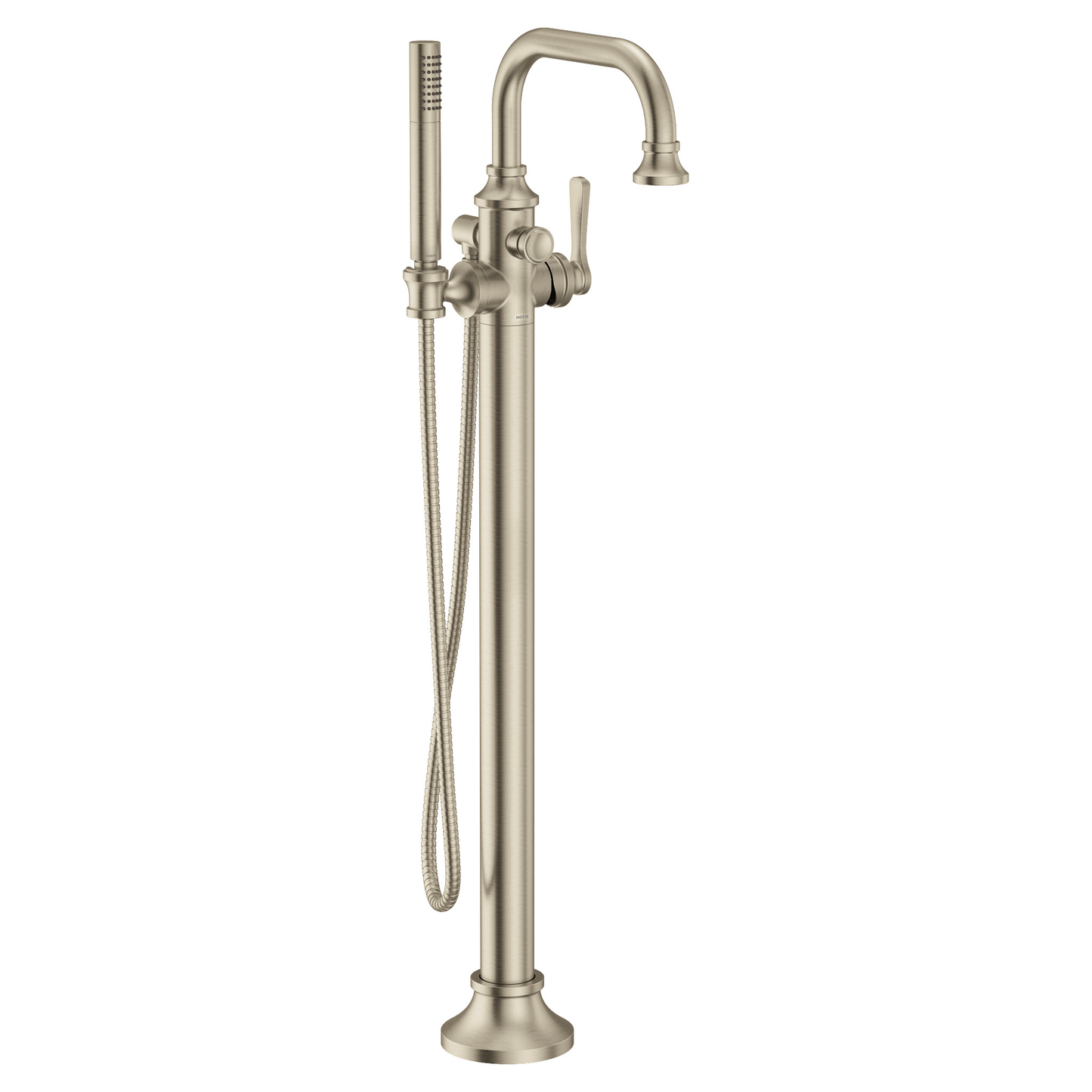 Colinet Chrome one-handle tub filler includes hand shower