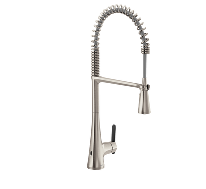 Sinema Chrome one-handle high arc kitchen faucet