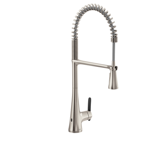 Sinema Chrome one-handle high arc kitchen faucet