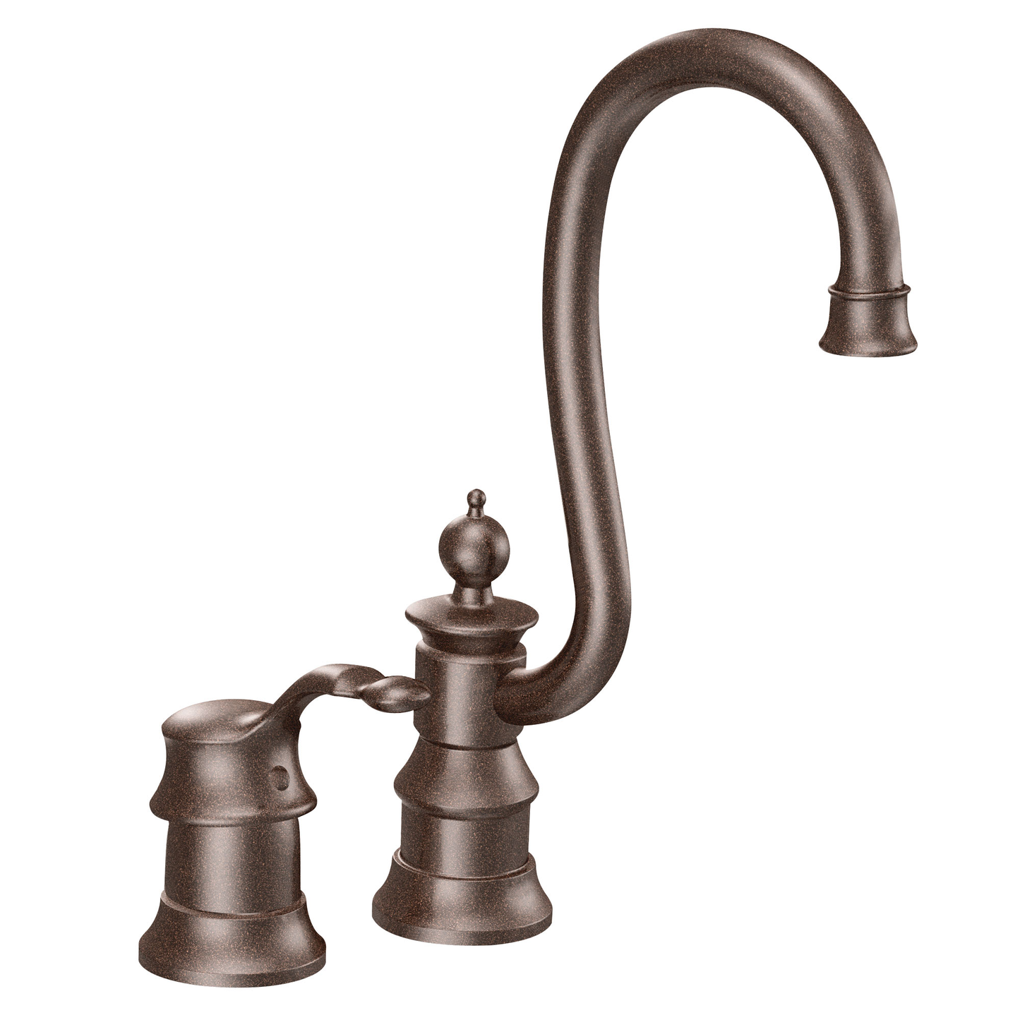 Waterhill Chrome one-handle high arc bar faucet