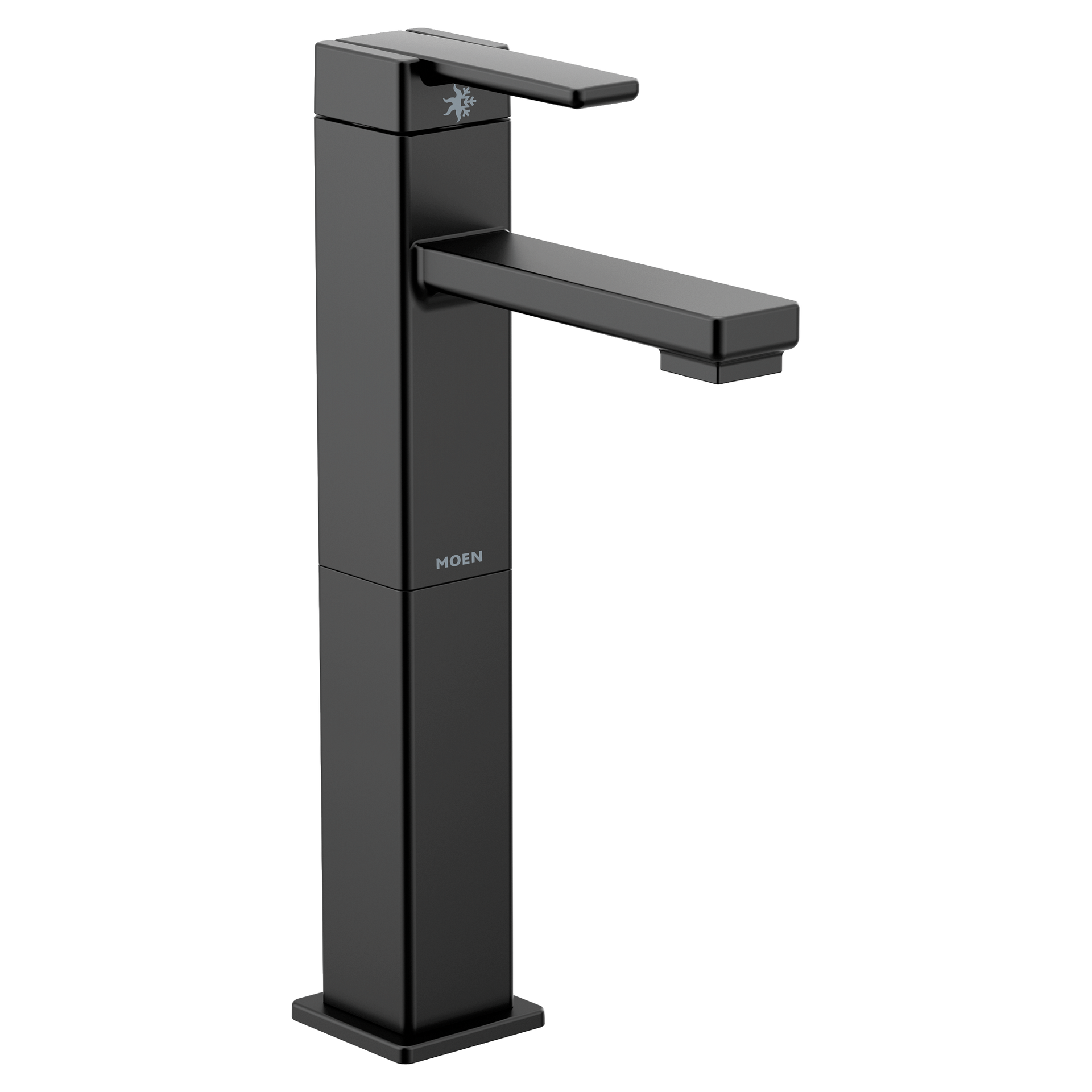 90 Degree One-Handle High Arc Vessel Bathroom Faucet – Moen