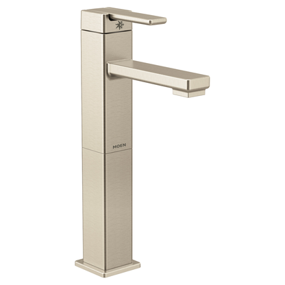 90 Degree One-Handle High Arc Vessel Bathroom Faucet