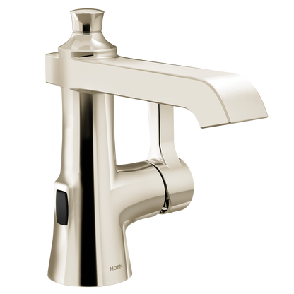 Flara Chrome one-handle high arc bathroom faucet