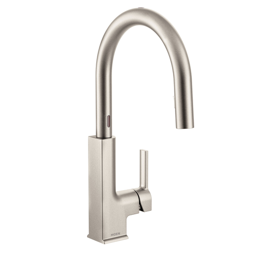 STO Chrome One-Handle High Arc Pulldown Kitchen Faucet