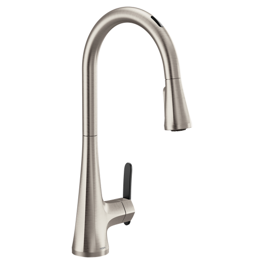 Sinema Motion Control Smart Kitchen One-Handle High Arc Pulldown Faucet
