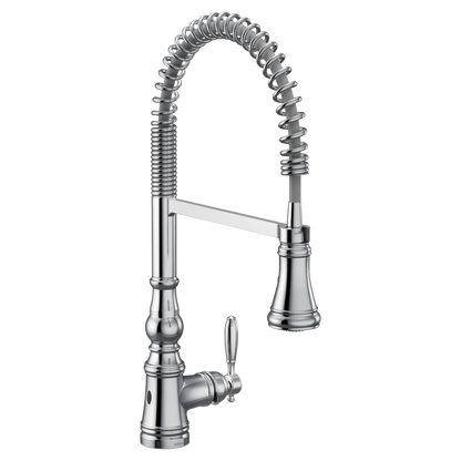Weymouth MotionSense Wave One-Handle Pre-Rinse Spring Touchless Kitchen Faucet