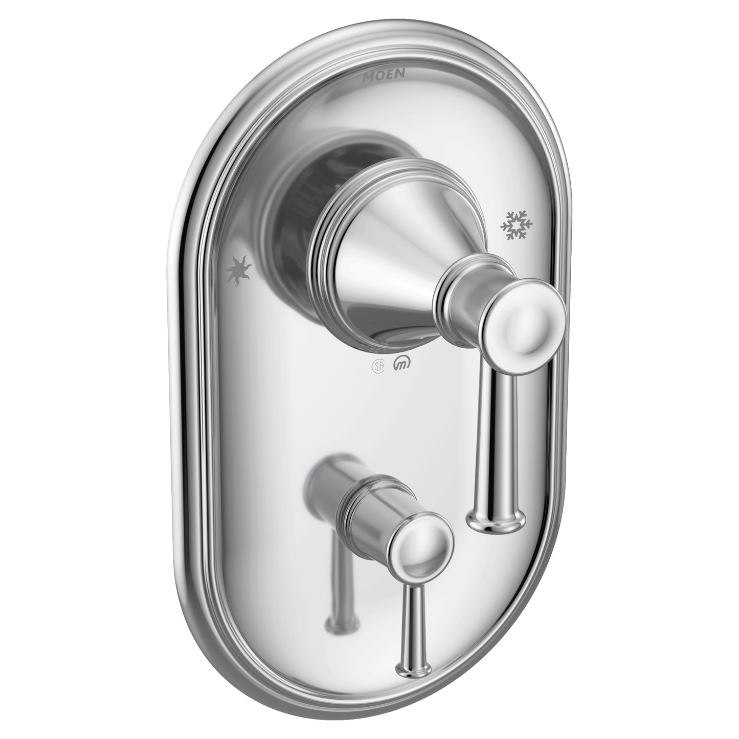 Belfield Chrome Posi-Temp(R) with diverter valve trim