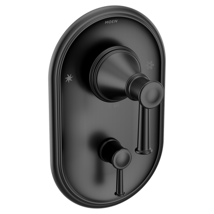 Belfield Matte black Posi-Temp(R) with diverter valve trim