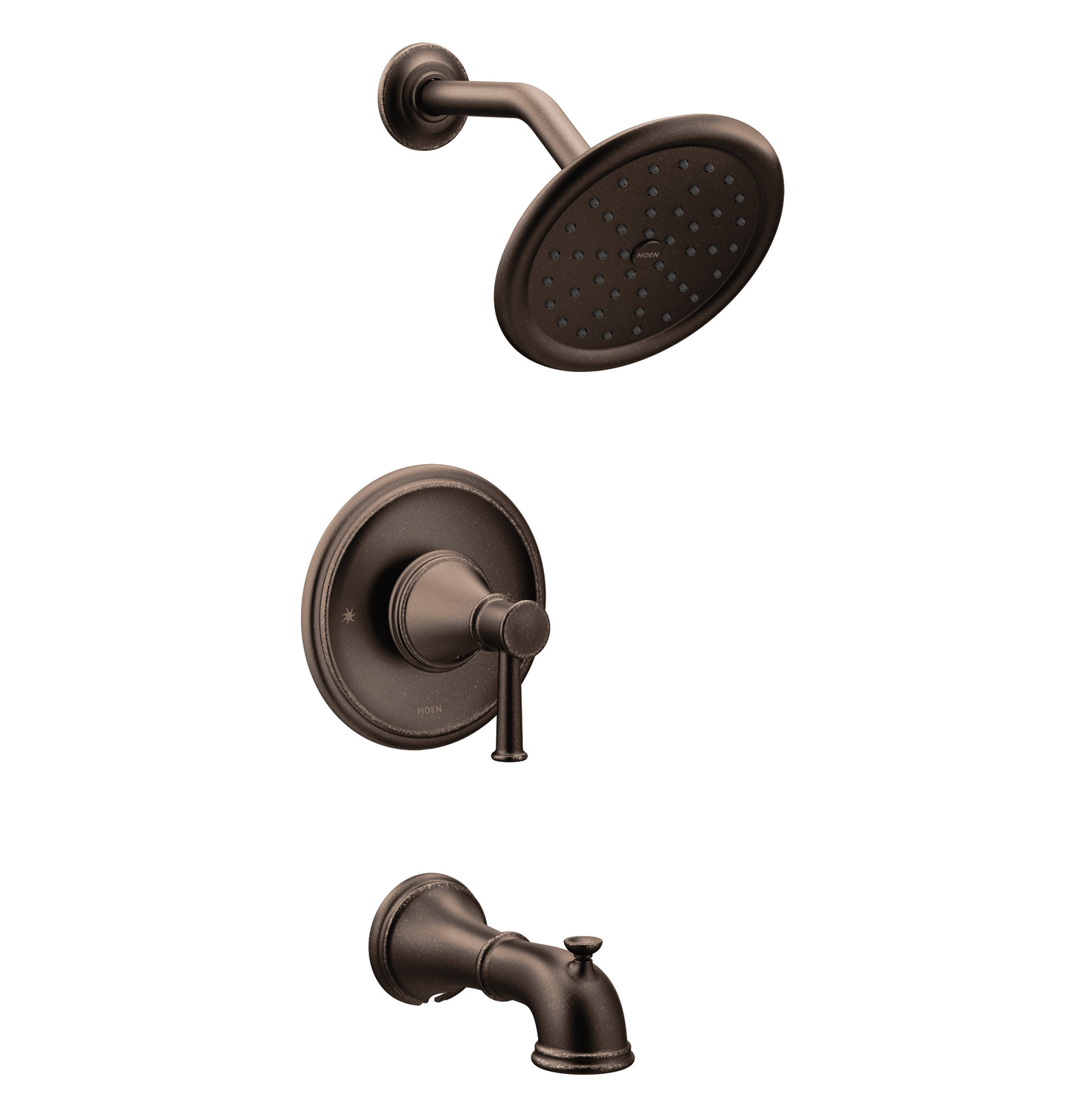 Belfield Matte black Posi-Temp(R) tub/shower