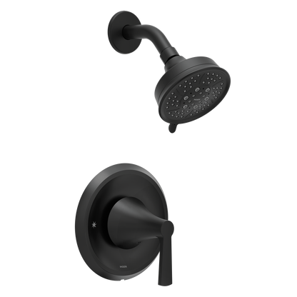 Jase Matte black Posi-Temp(R) shower only