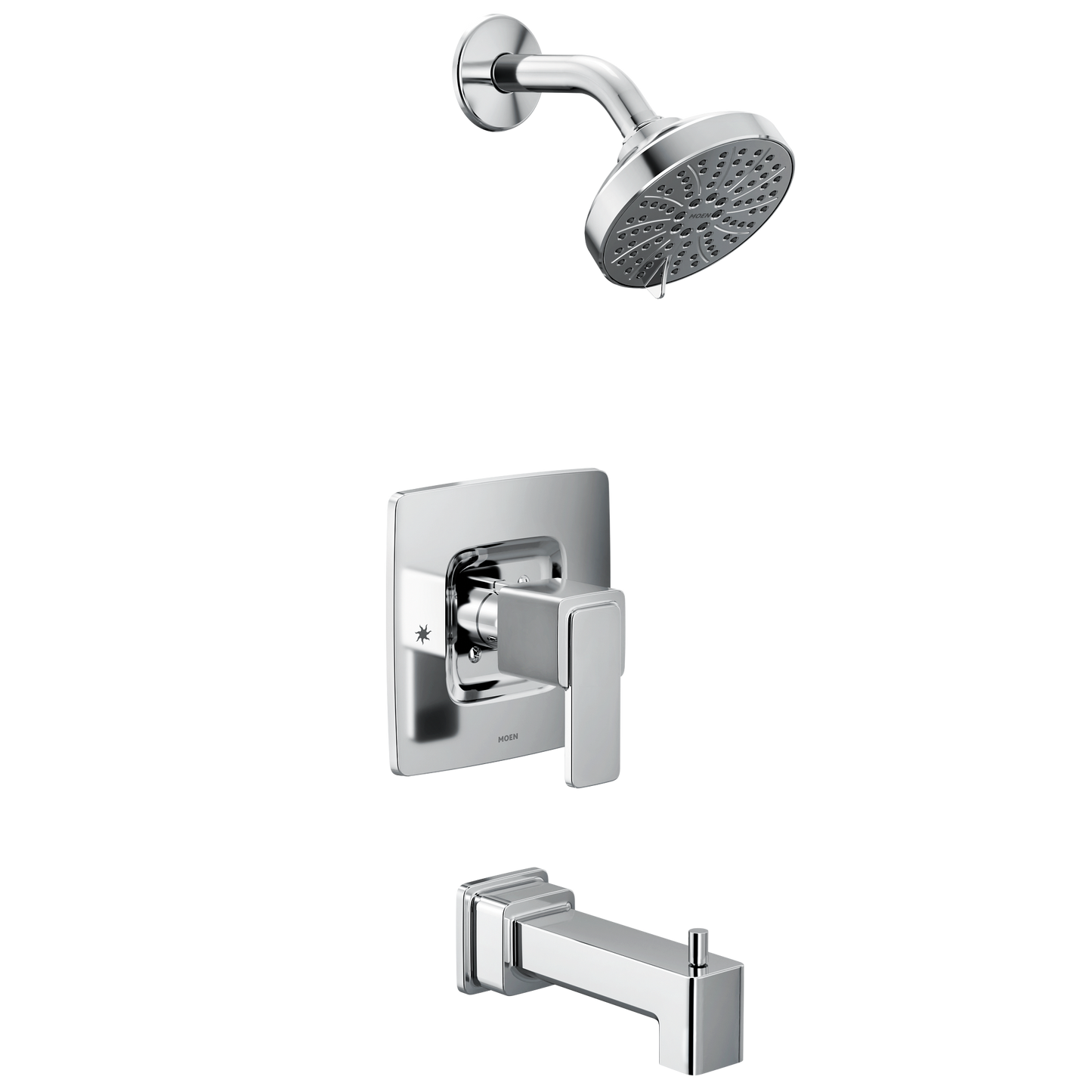 Iver Chrome Posi-Temp(R) tub/shower