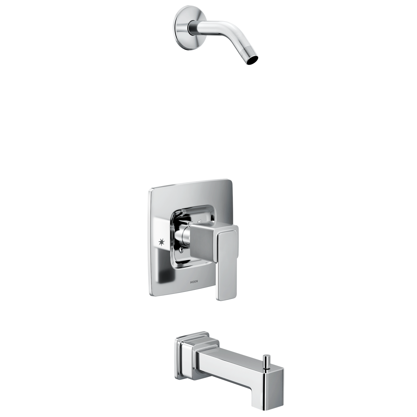 Iver Chrome Posi-Temp(R) tub/shower