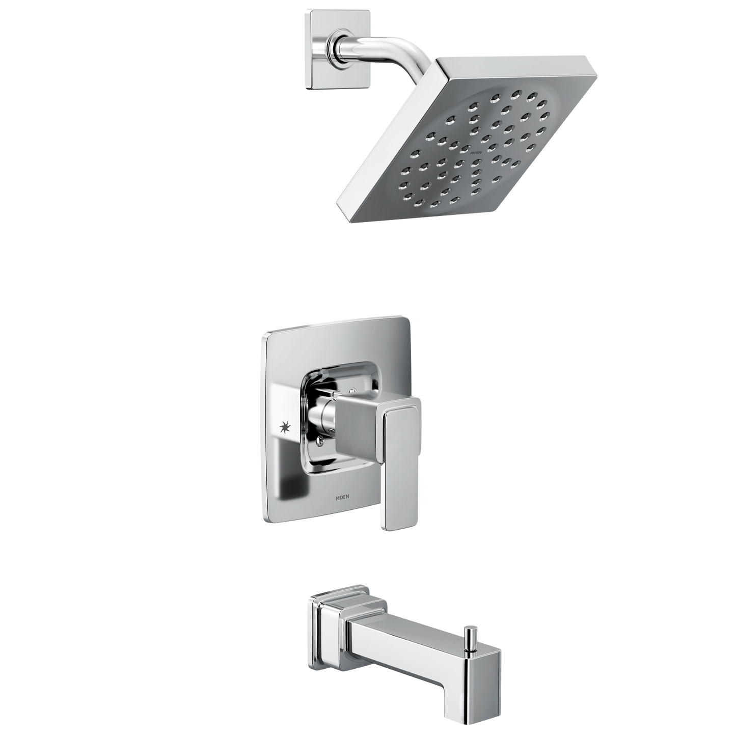 Iver Chrome Posi-Temp(R) tub/shower