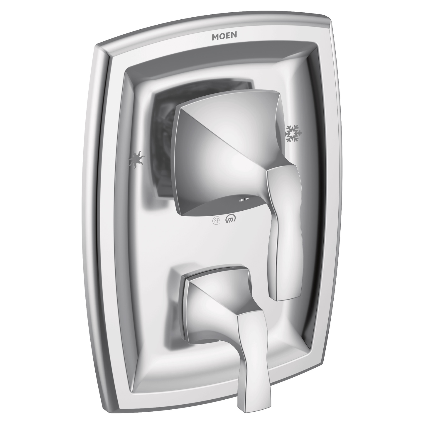 Voss Chrome Posi-Temp(R) with diverter valve trim