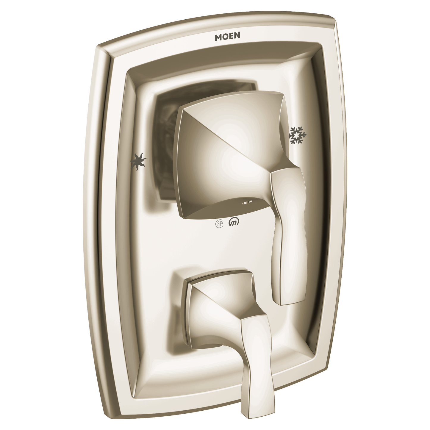 Voss Chrome Posi-Temp(R) with diverter valve trim