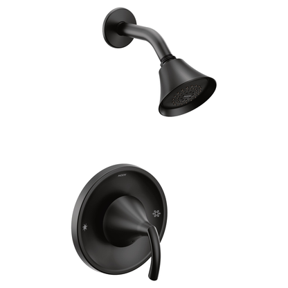 Glyde Matte black Posi-Temp(R) shower only