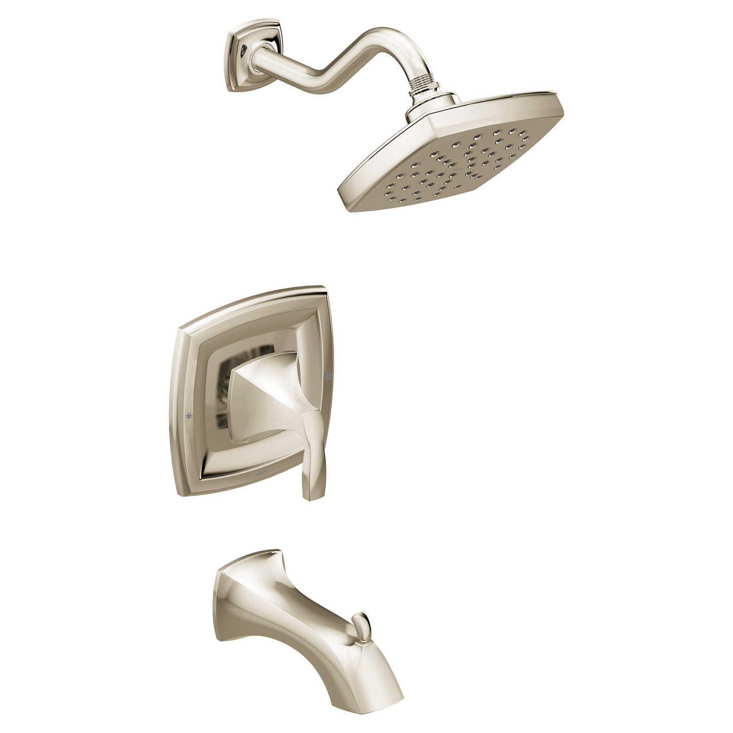 Voss Polished nickel Moentrol(R) Tub/Shower