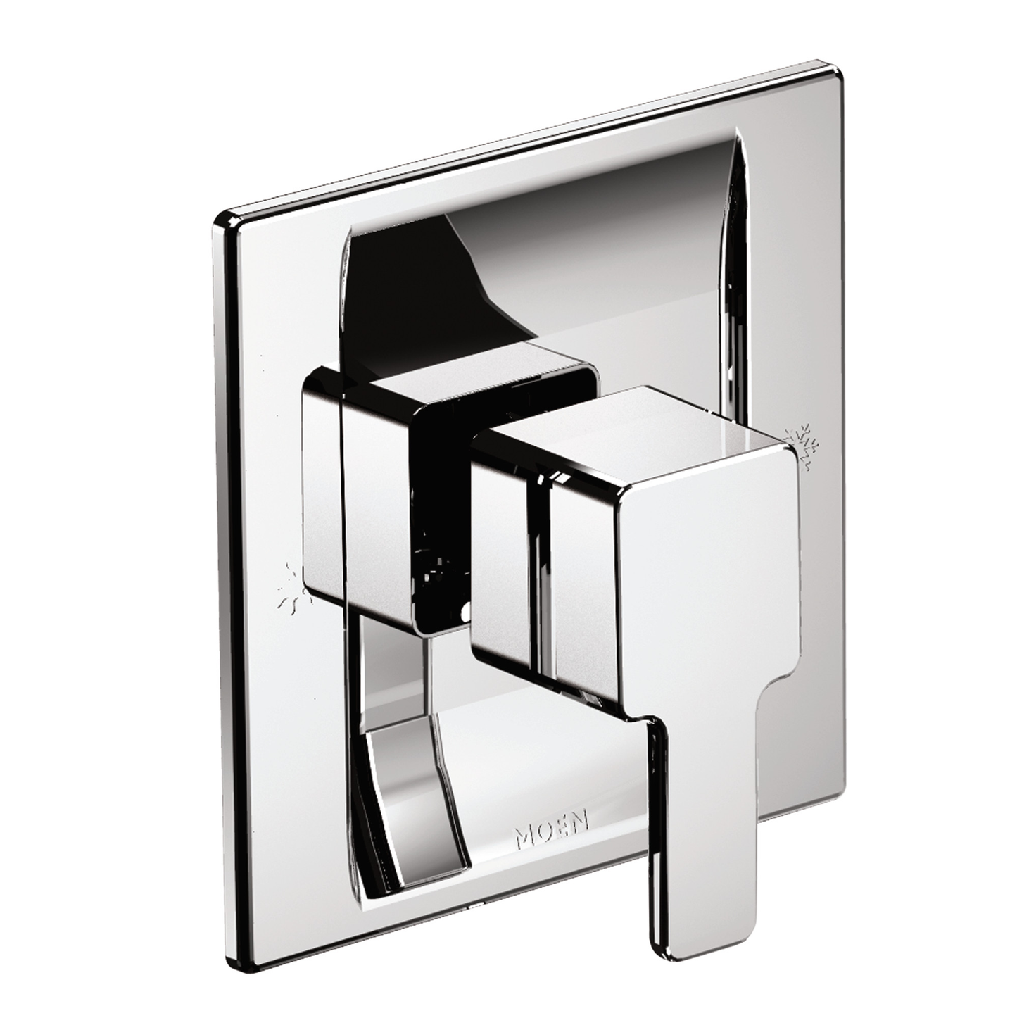 90 Degree Chrome Moentrol(R) tub/shower