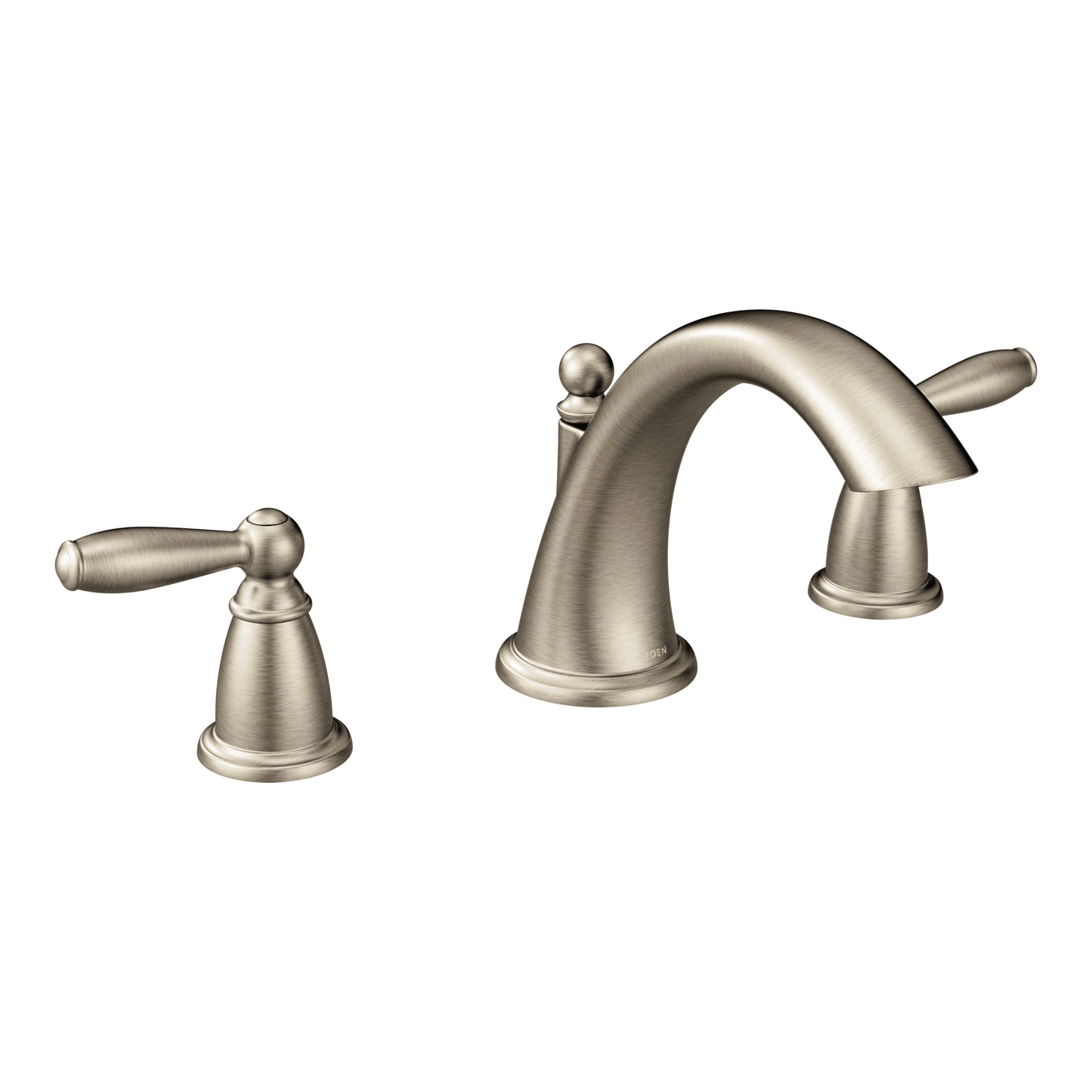 Brantford Chrome Two-Handle Low Arc Roman Tub Faucet