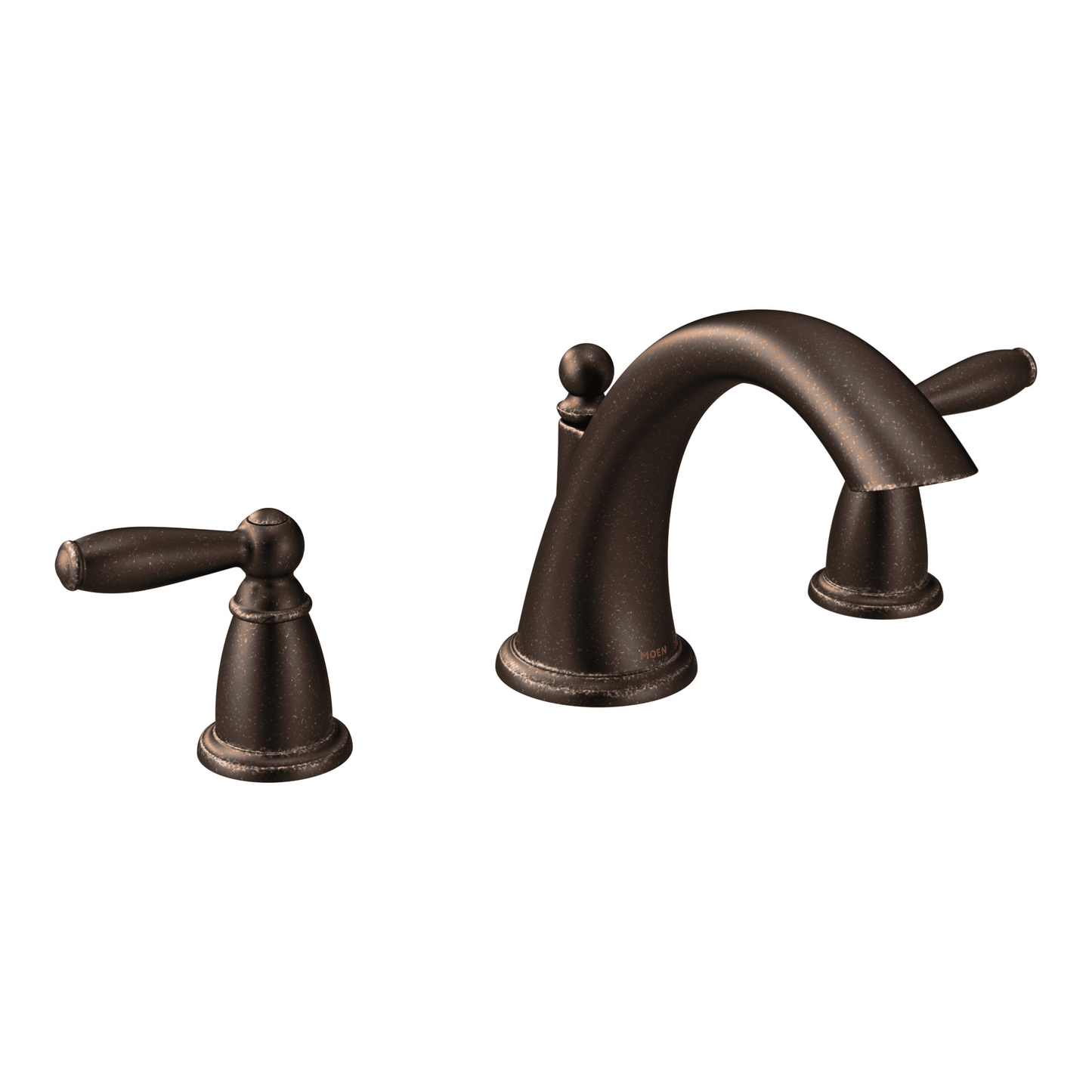 Brantford Chrome Two-Handle Low Arc Roman Tub Faucet