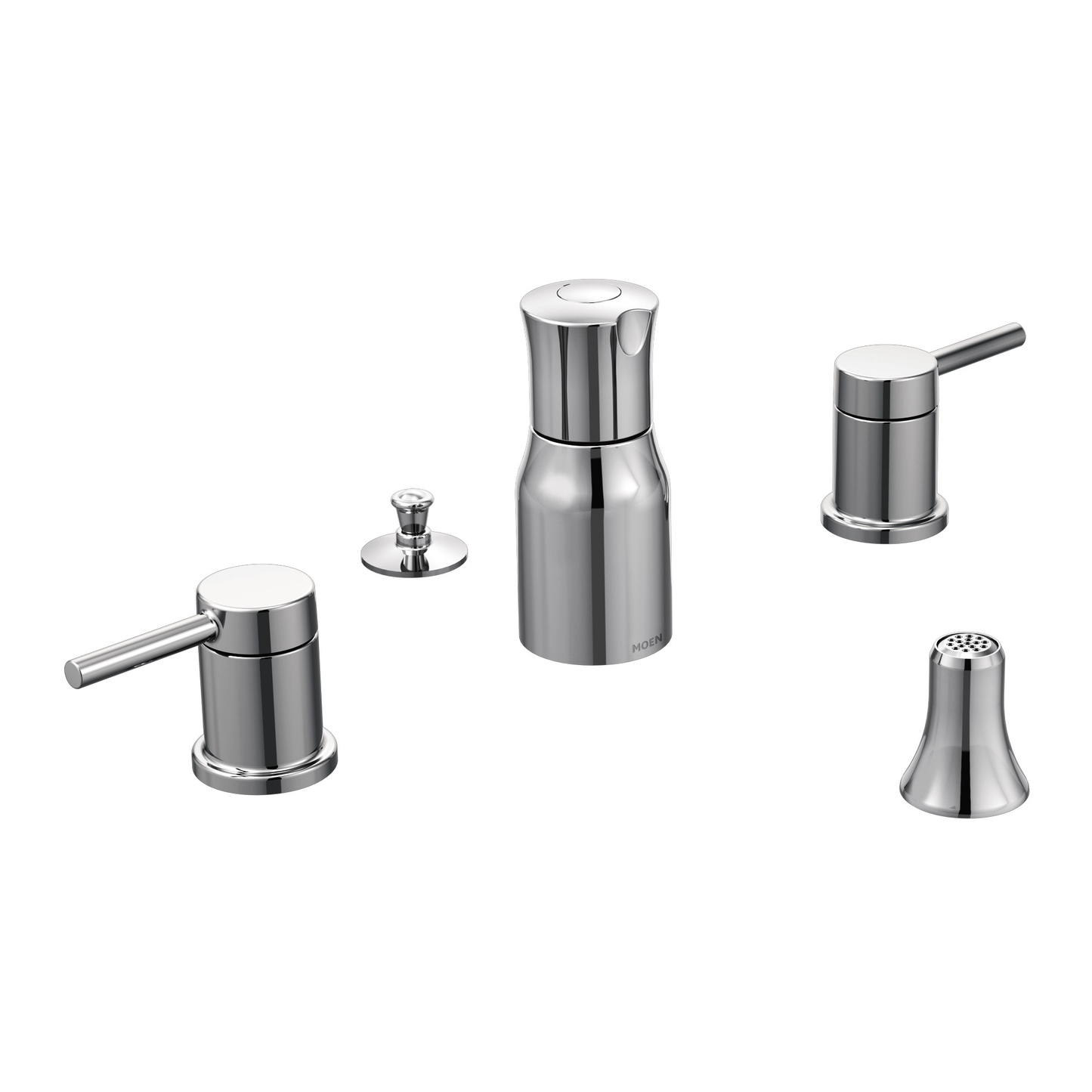 Align Chrome Two-Handle Bidet Faucet