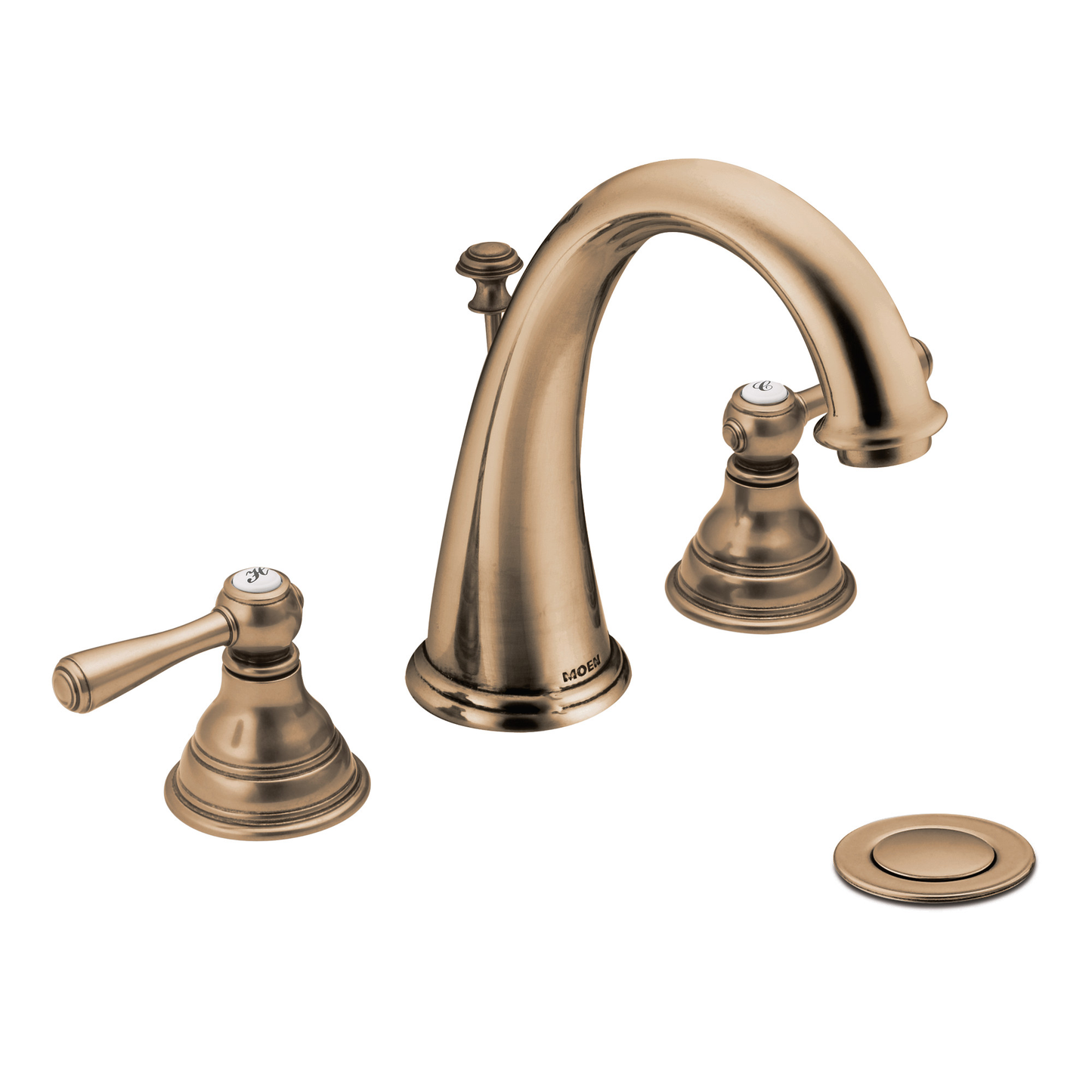 Kingsley Two-Handle High Arc Bathroom Faucet