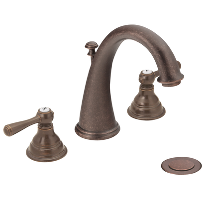 Kingsley Two-Handle High Arc Bathroom Faucet